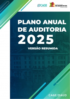 Capa do Plano Anual de Auditoria de 2025